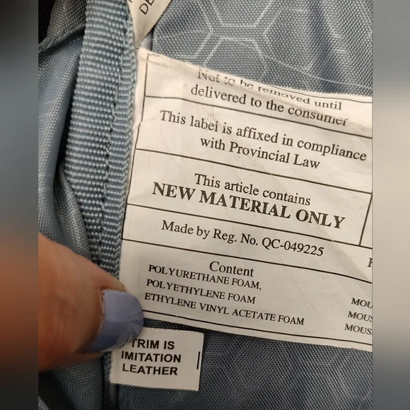 Dell Ecoloop Laptop Padded Multi Pocket Messenge Bag P/N:RH6W2 Mfg ID:9HATU - Picture 9 of 14